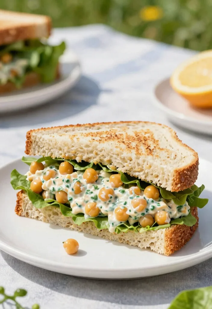 12 Vegan Barbecue Recipes for Smoky Plant Based Flavor 6. Chickpea Salad Sandwiches 0