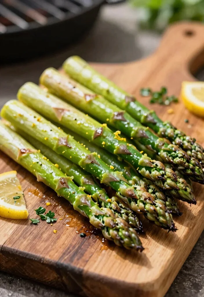 12 Vegan Barbecue Recipes for Smoky Plant Based Flavor 9. Zesty Lemon Herb Grilled Asparagus 0