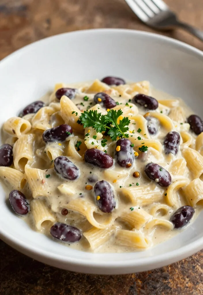 12 Vegan Navy Bean Recipes for Hearty Plant Based Protein 8. Creamy Navy Bean Pasta 0