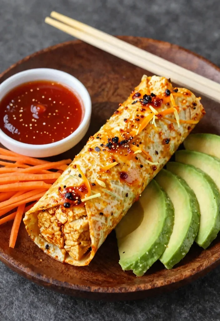 12 Vegan Sushi Recipes for Fresh Creative Rolls - 2. Spicy Tofu Temaki 1